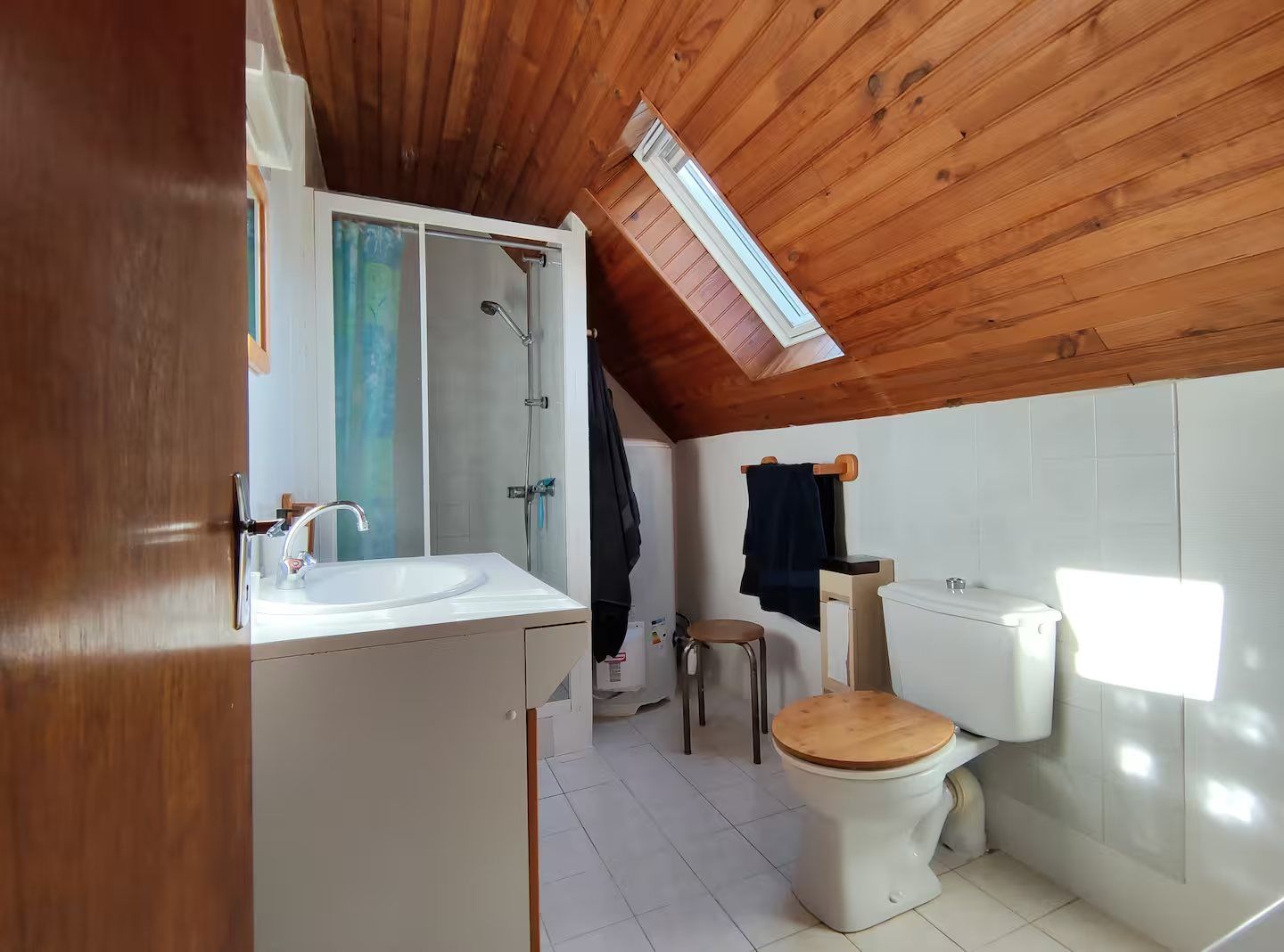 La salle de bain sous les combles